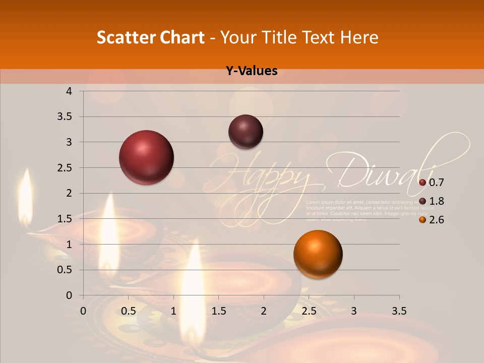 India Graphic Flame PowerPoint Template