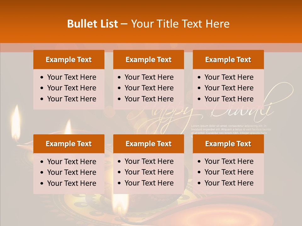 India Graphic Flame PowerPoint Template