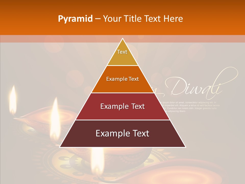 India Graphic Flame PowerPoint Template