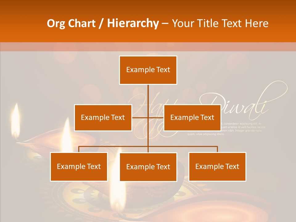 India Graphic Flame PowerPoint Template