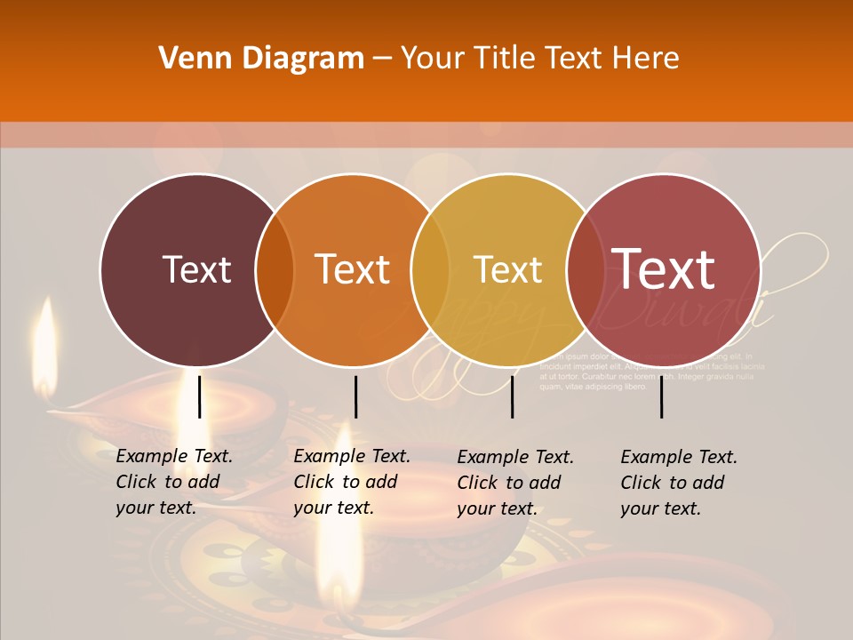 India Graphic Flame PowerPoint Template
