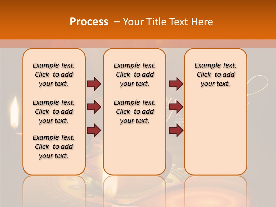 India Graphic Flame PowerPoint Template