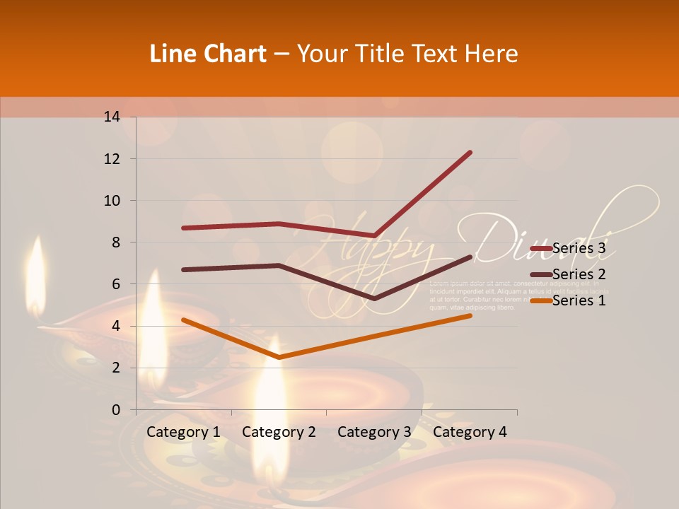 India Graphic Flame PowerPoint Template