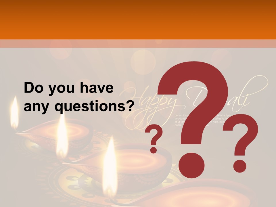 India Graphic Flame PowerPoint Template