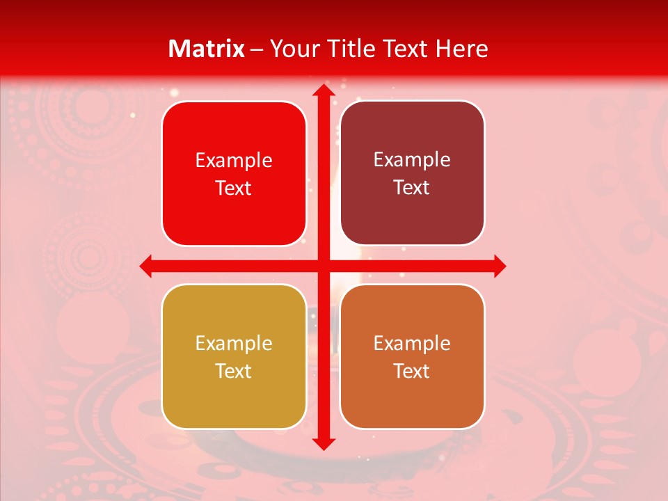 Aum Star Hinduism PowerPoint Template