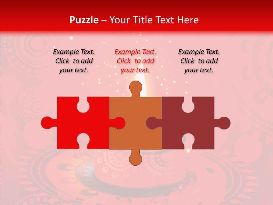 Aum Star Hinduism PowerPoint Template