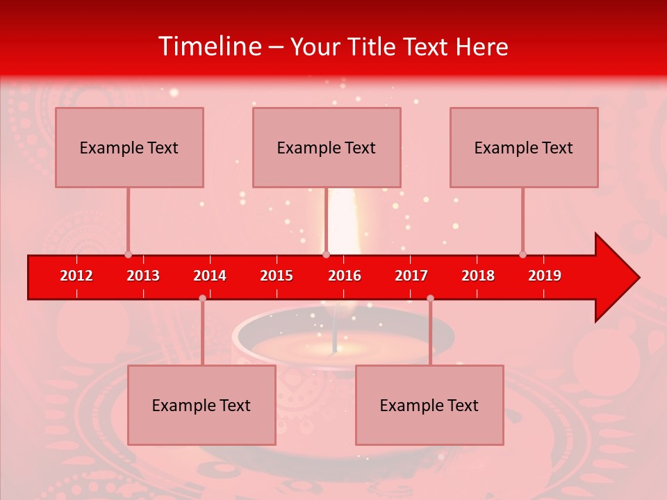 Aum Star Hinduism PowerPoint Template