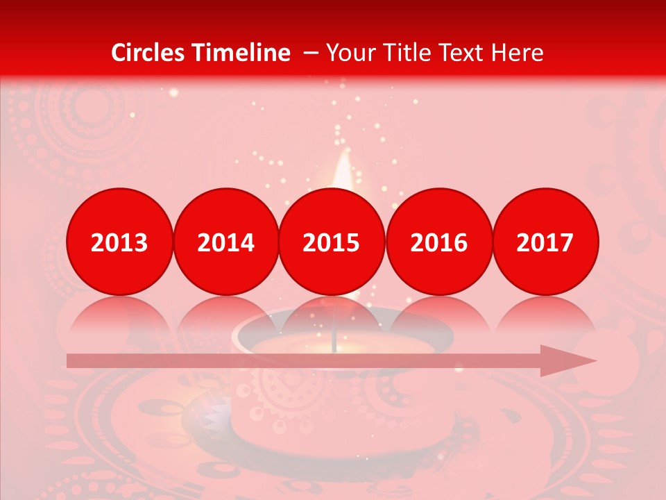 Aum Star Hinduism PowerPoint Template