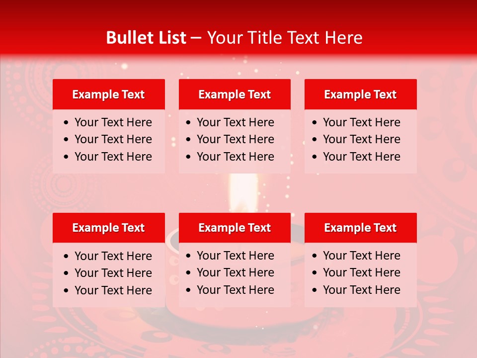 Aum Star Hinduism PowerPoint Template