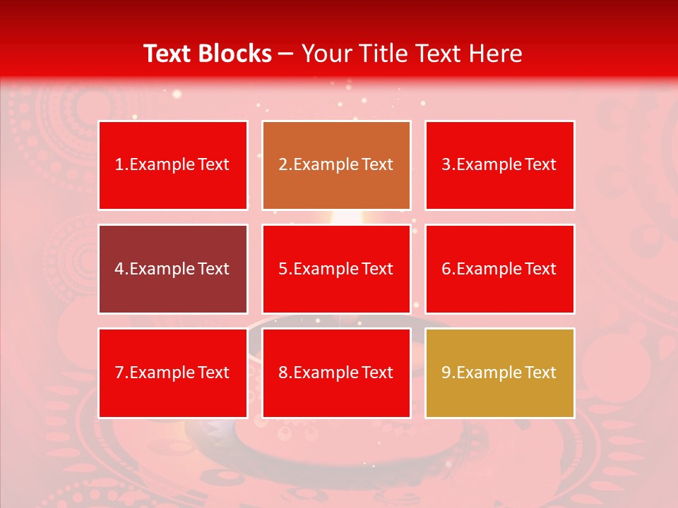 Aum Star Hinduism PowerPoint Template