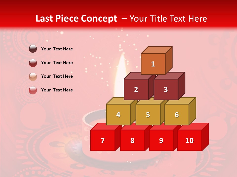 Aum Star Hinduism PowerPoint Template