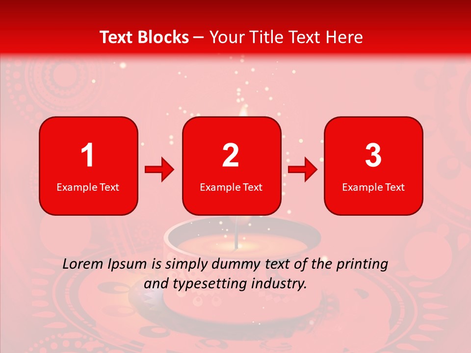 Aum Star Hinduism PowerPoint Template