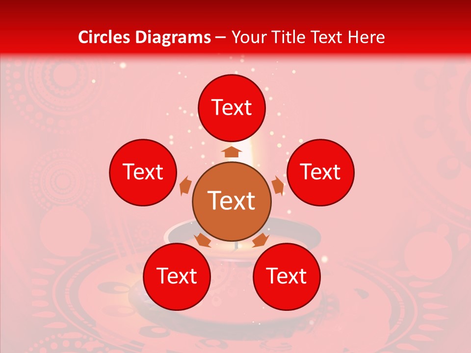 Aum Star Hinduism PowerPoint Template