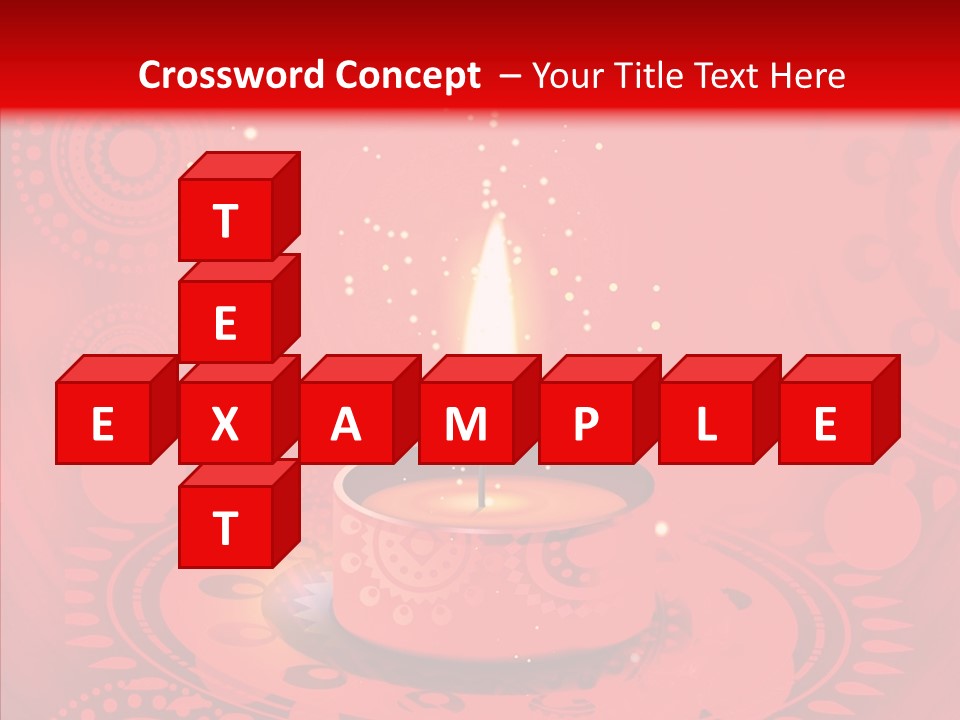 Aum Star Hinduism PowerPoint Template