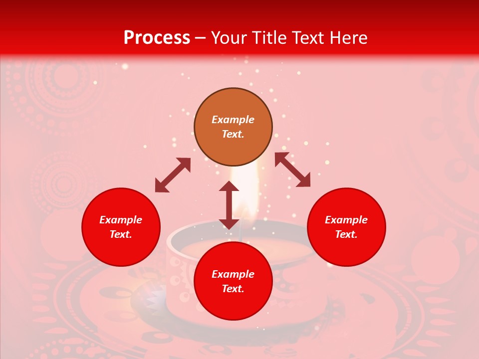 Aum Star Hinduism PowerPoint Template