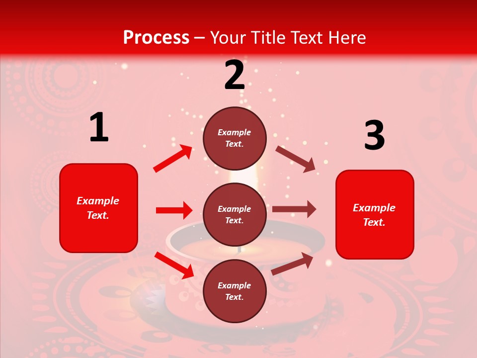 Aum Star Hinduism PowerPoint Template