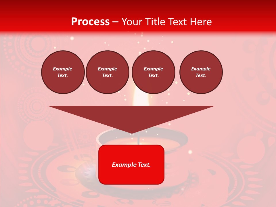 Aum Star Hinduism PowerPoint Template