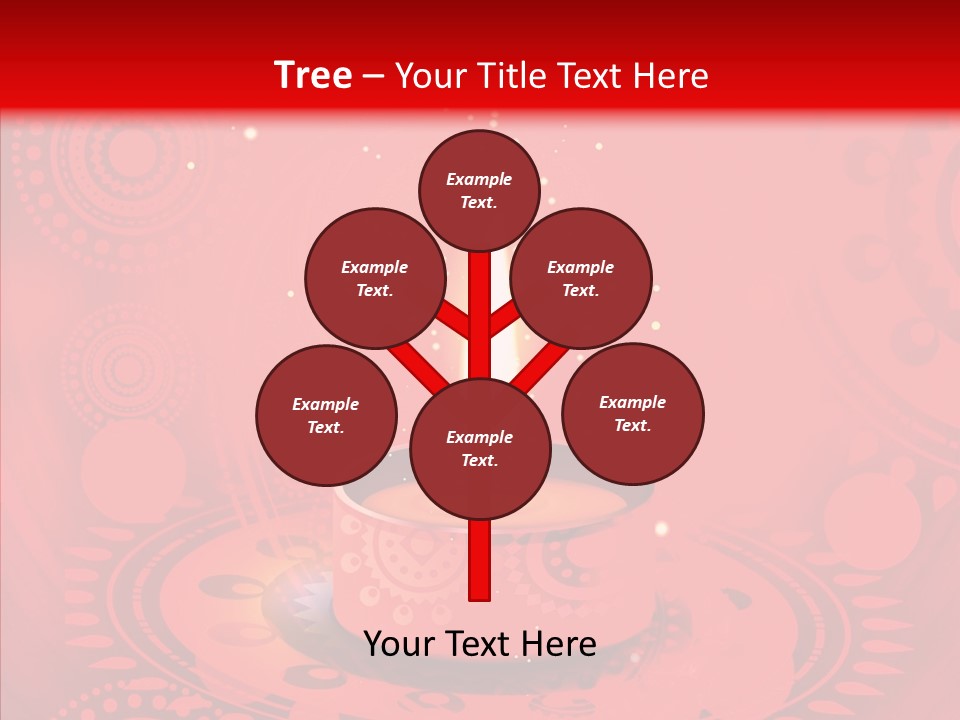 Aum Star Hinduism PowerPoint Template