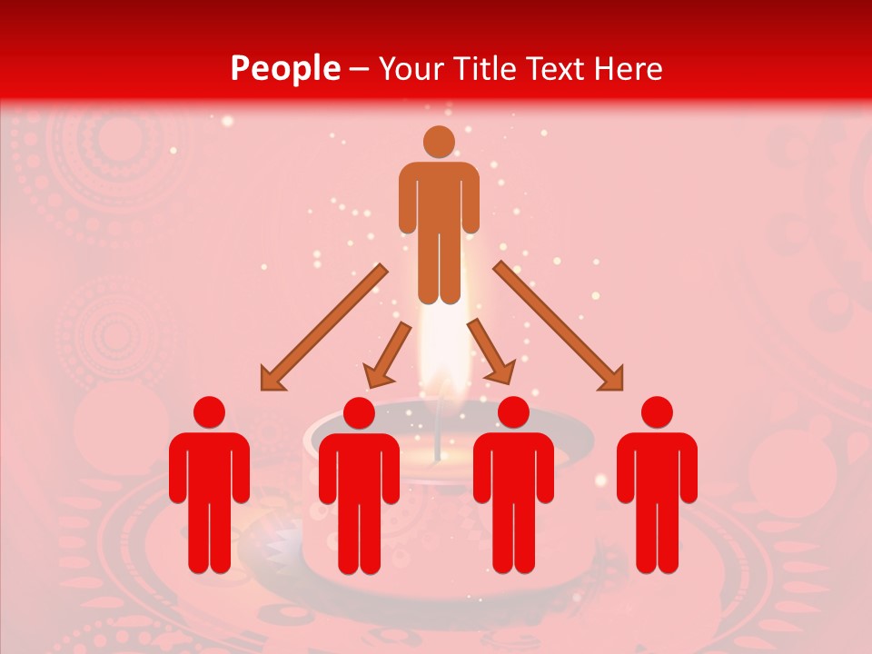 Aum Star Hinduism PowerPoint Template