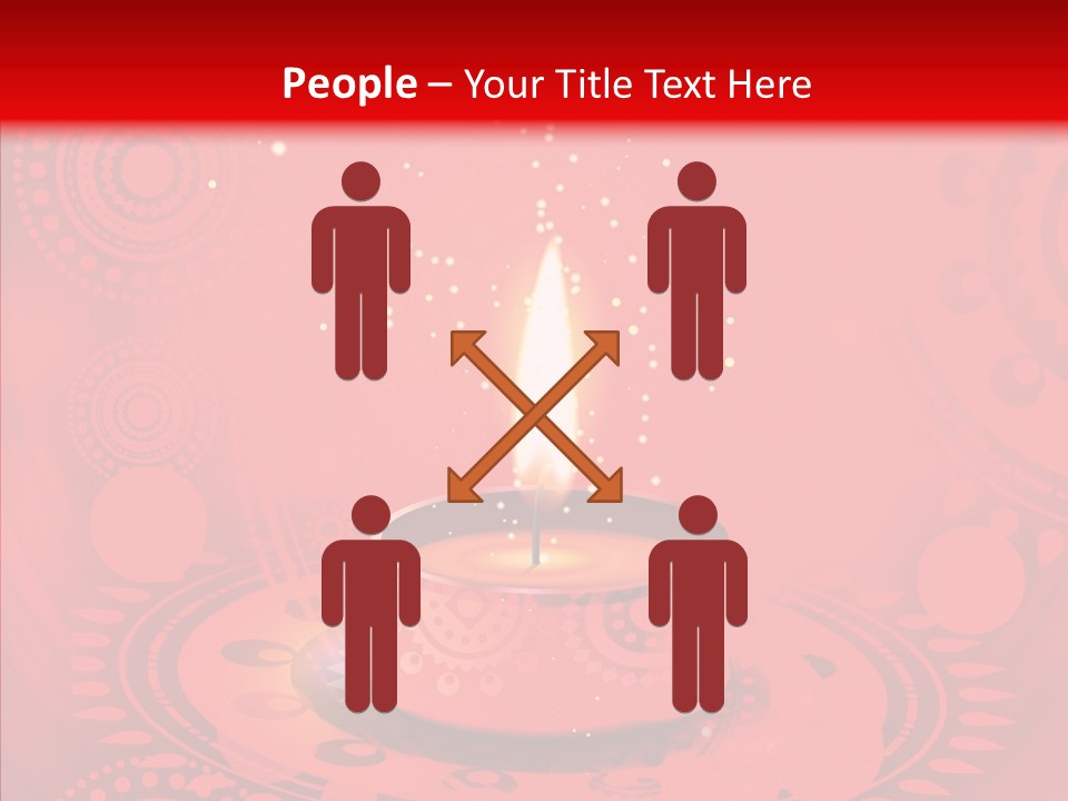 Aum Star Hinduism PowerPoint Template