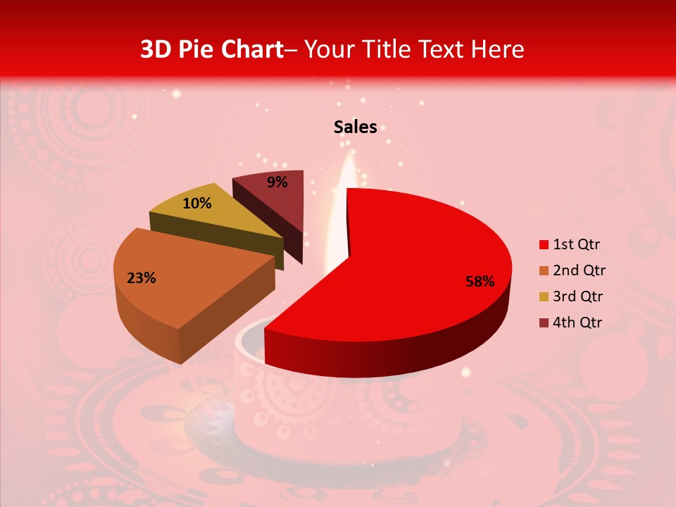 Aum Star Hinduism PowerPoint Template