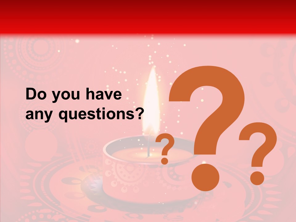 Aum Star Hinduism PowerPoint Template