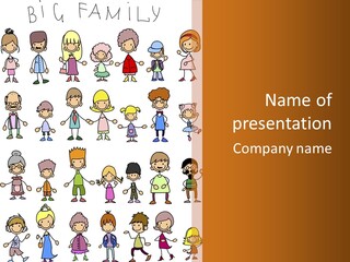 Parents Girl Together PowerPoint Template