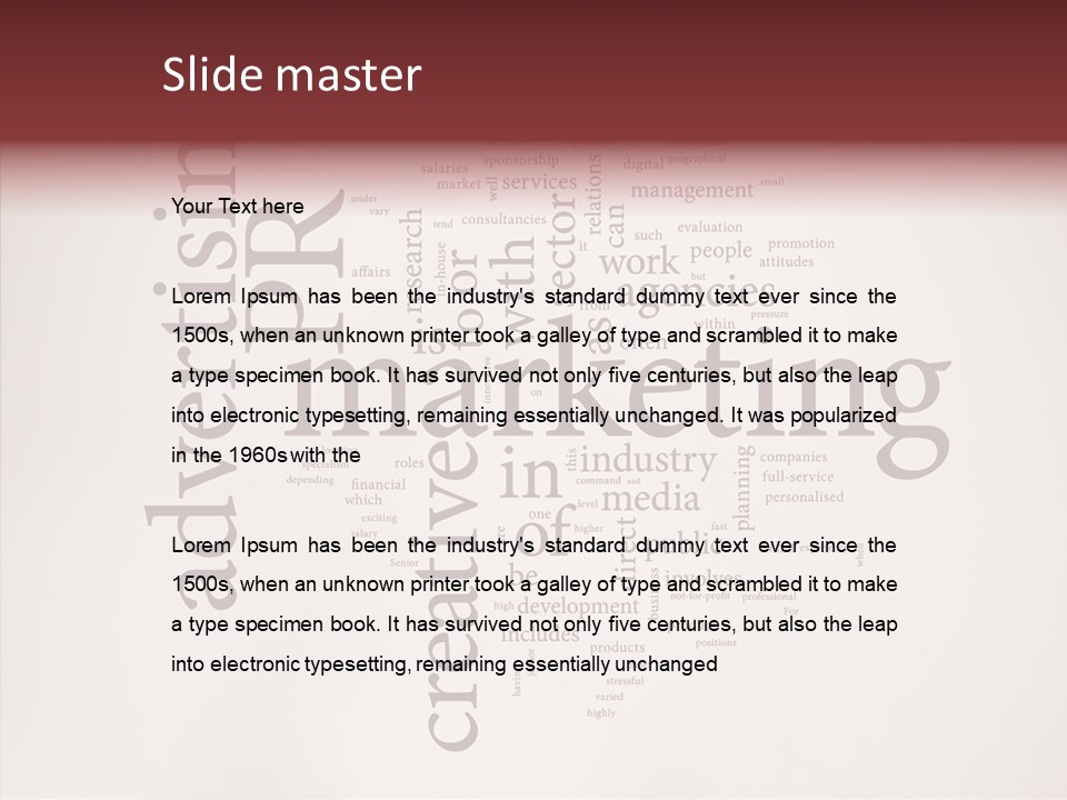 Cosmetic Black Tokyo PowerPoint Template