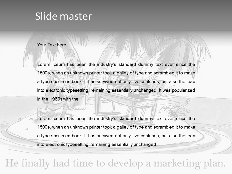 Face Malaysian Green PowerPoint Template