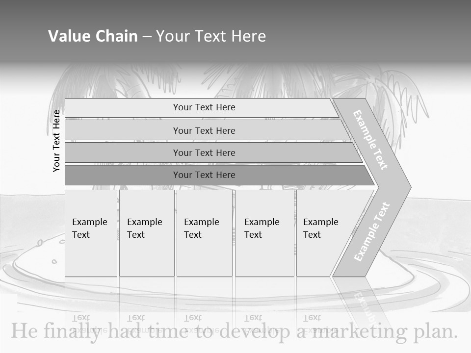 Face Malaysian Green PowerPoint Template
