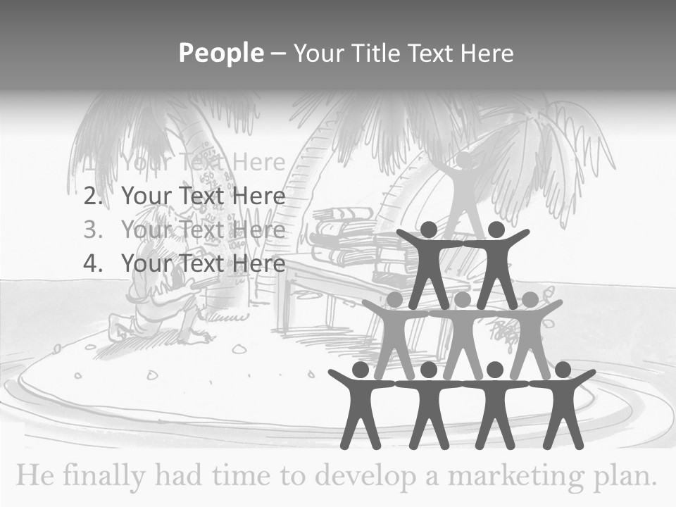 Face Malaysian Green PowerPoint Template