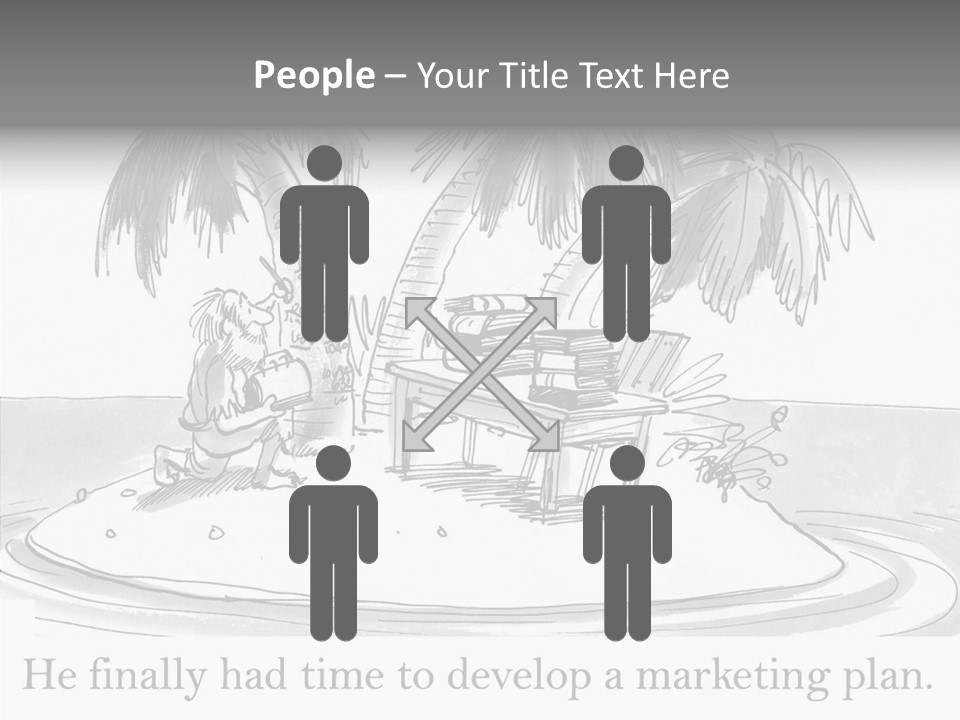 Face Malaysian Green PowerPoint Template