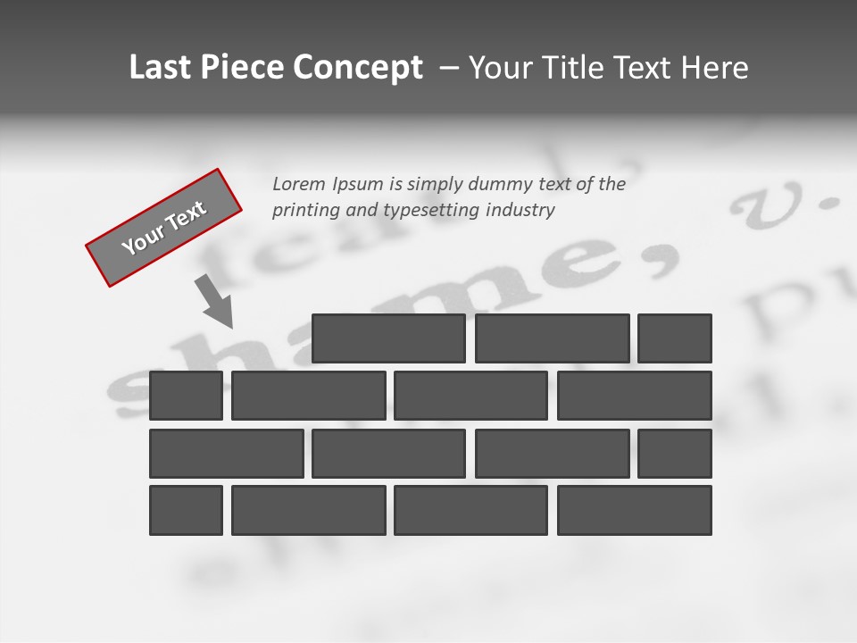 Printing Out Paper Message PowerPoint Template