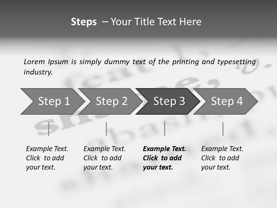 Printing Out Paper Message PowerPoint Template