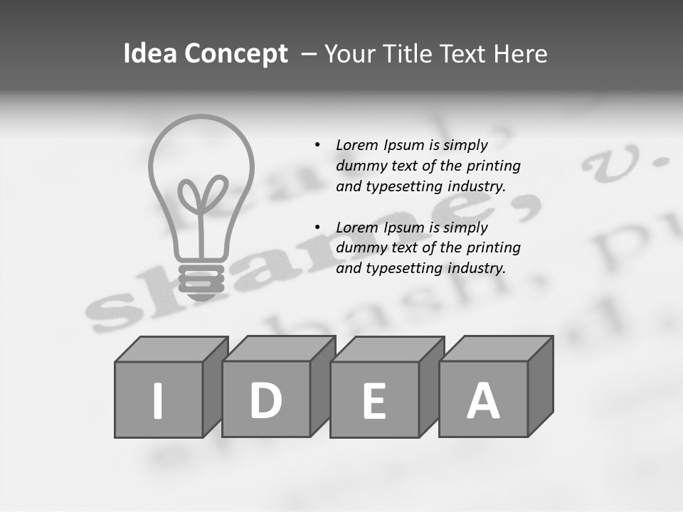 Printing Out Paper Message PowerPoint Template
