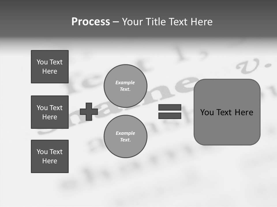 Printing Out Paper Message PowerPoint Template