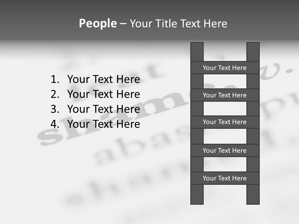 Printing Out Paper Message PowerPoint Template