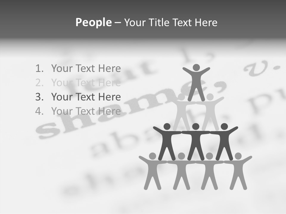 Printing Out Paper Message PowerPoint Template