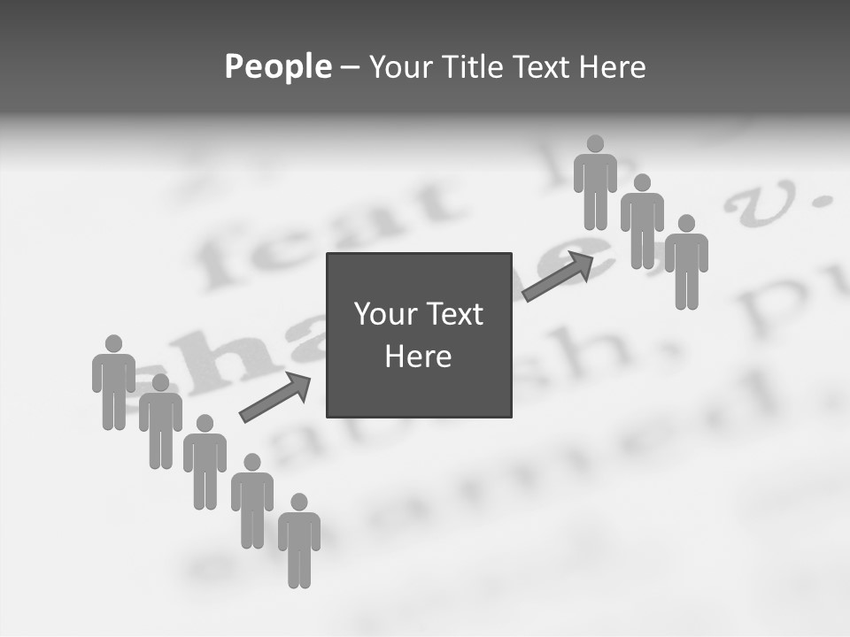 Printing Out Paper Message PowerPoint Template