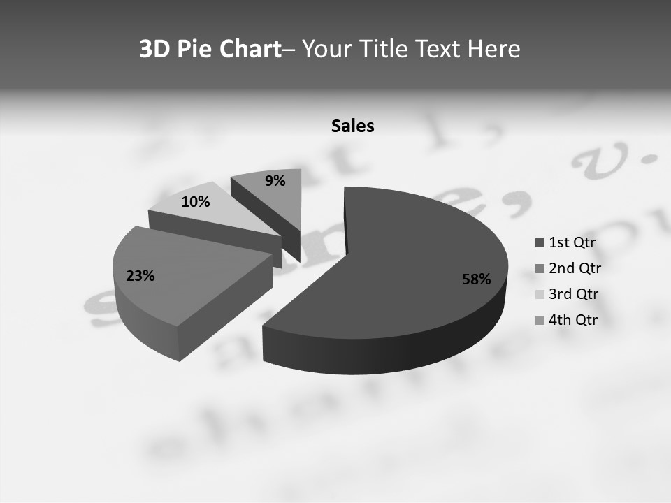 Printing Out Paper Message PowerPoint Template