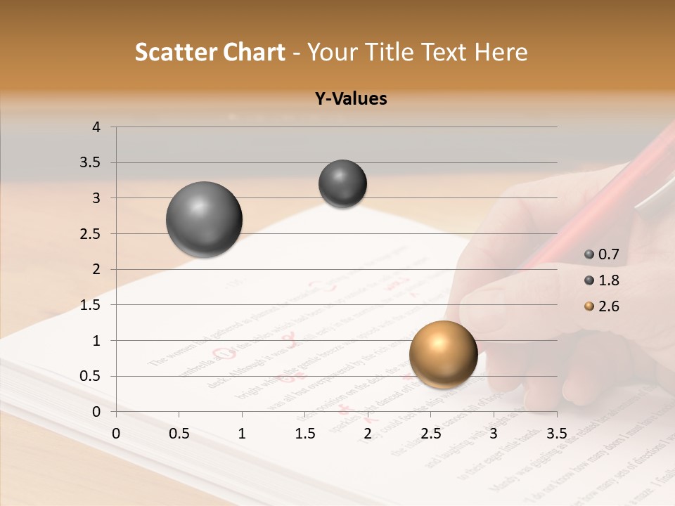 Write Text Work PowerPoint Template