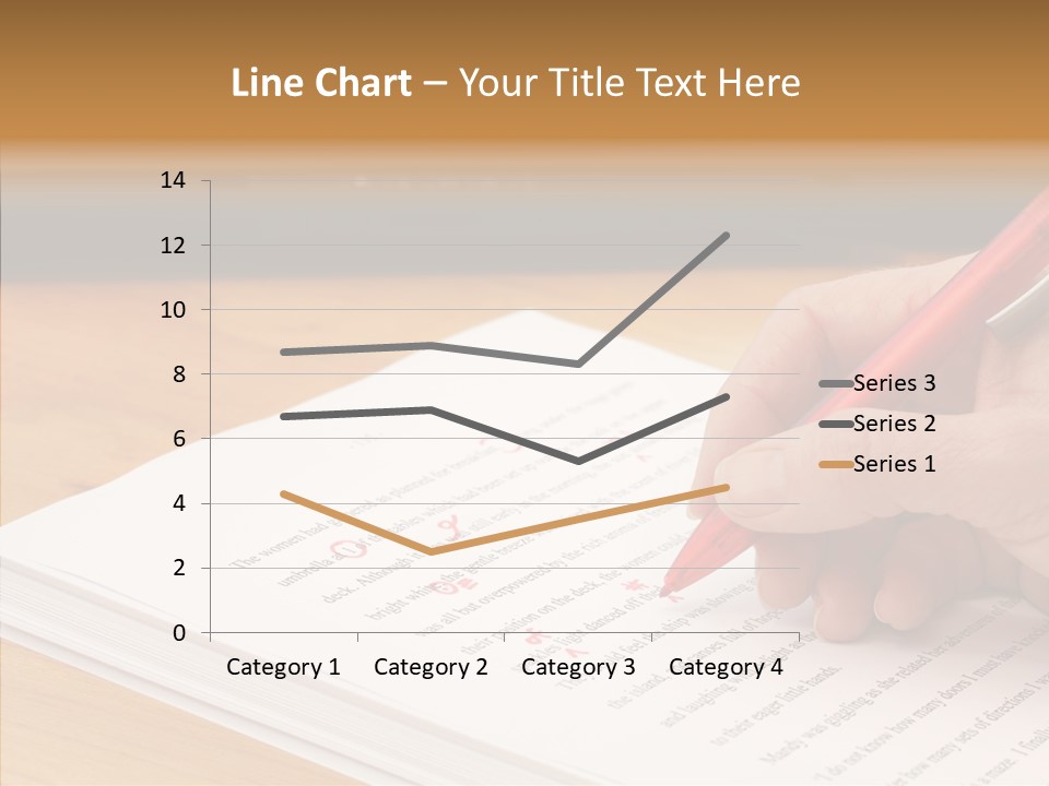 Write Text Work PowerPoint Template