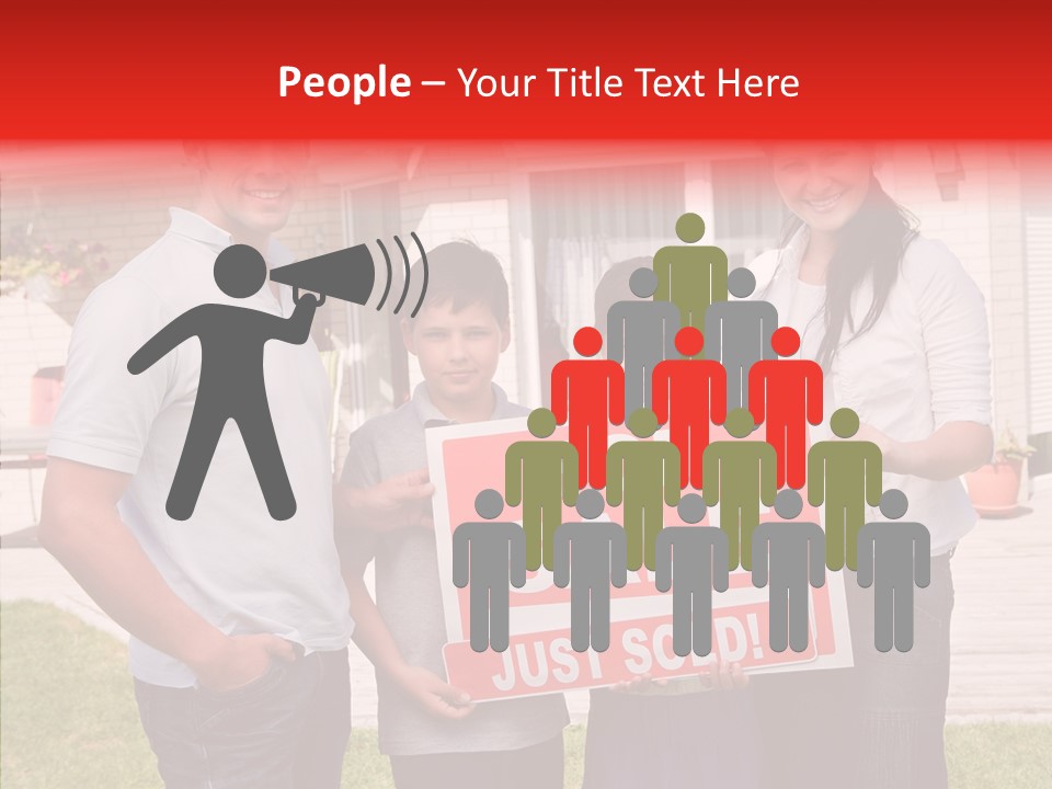 Vending People Happy PowerPoint Template