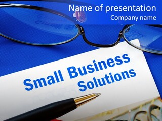 Shop Enterprise Small PowerPoint Template