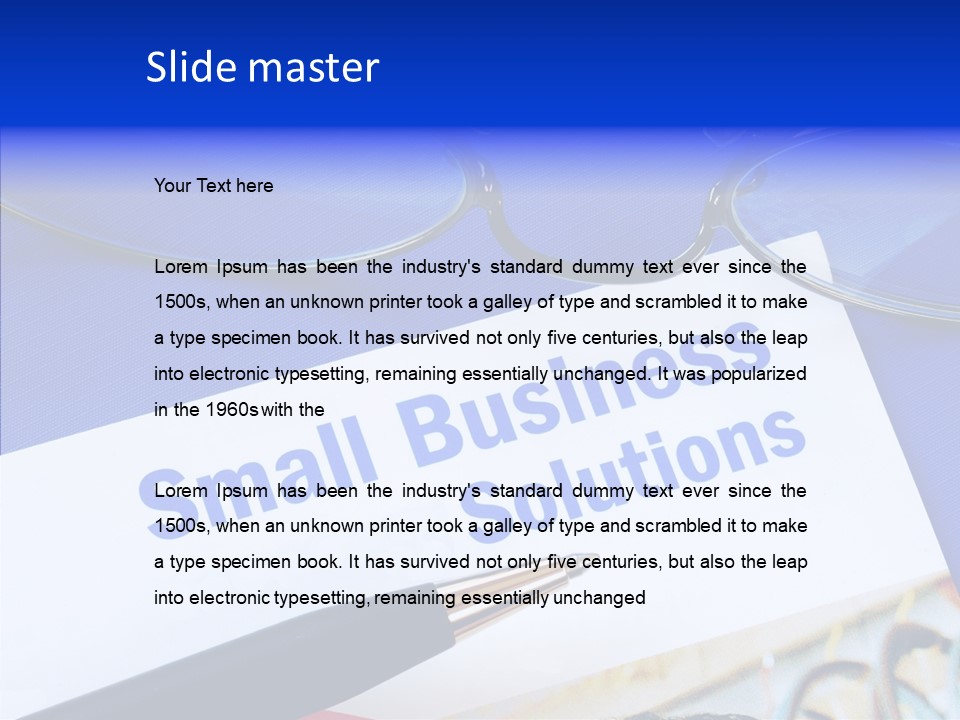 Shop Enterprise Small PowerPoint Template
