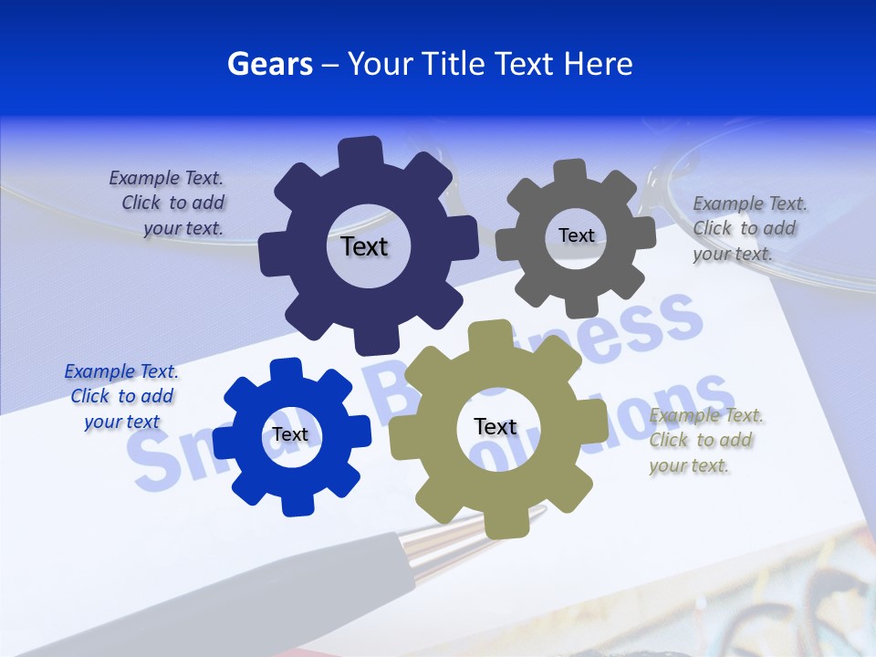 Shop Enterprise Small PowerPoint Template