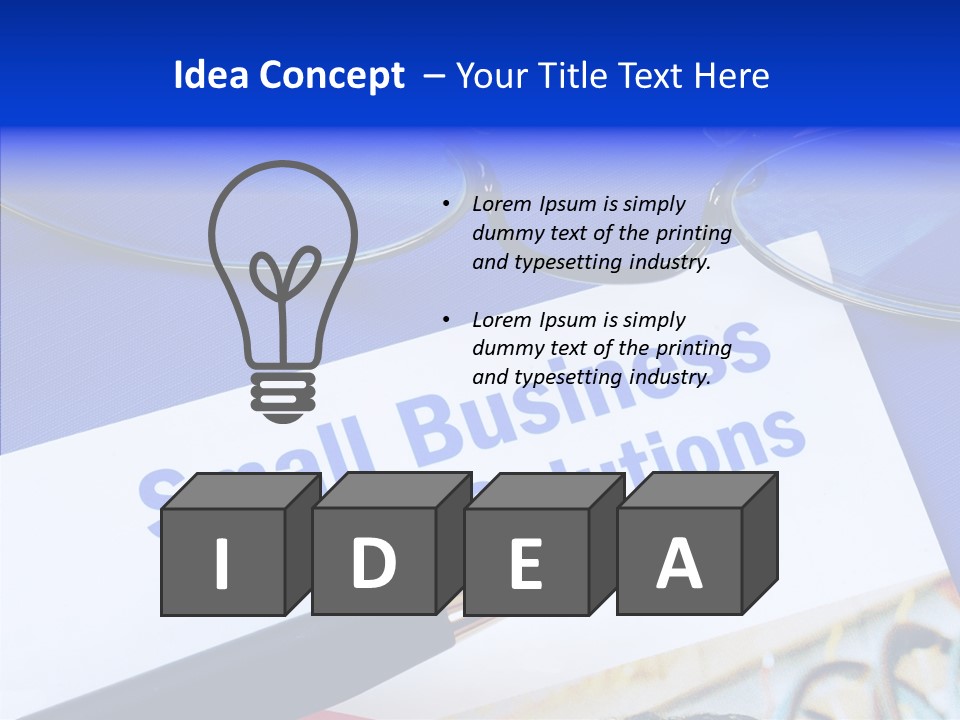Shop Enterprise Small PowerPoint Template