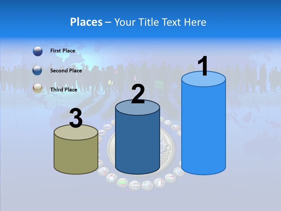 Europe Customer World PowerPoint Template