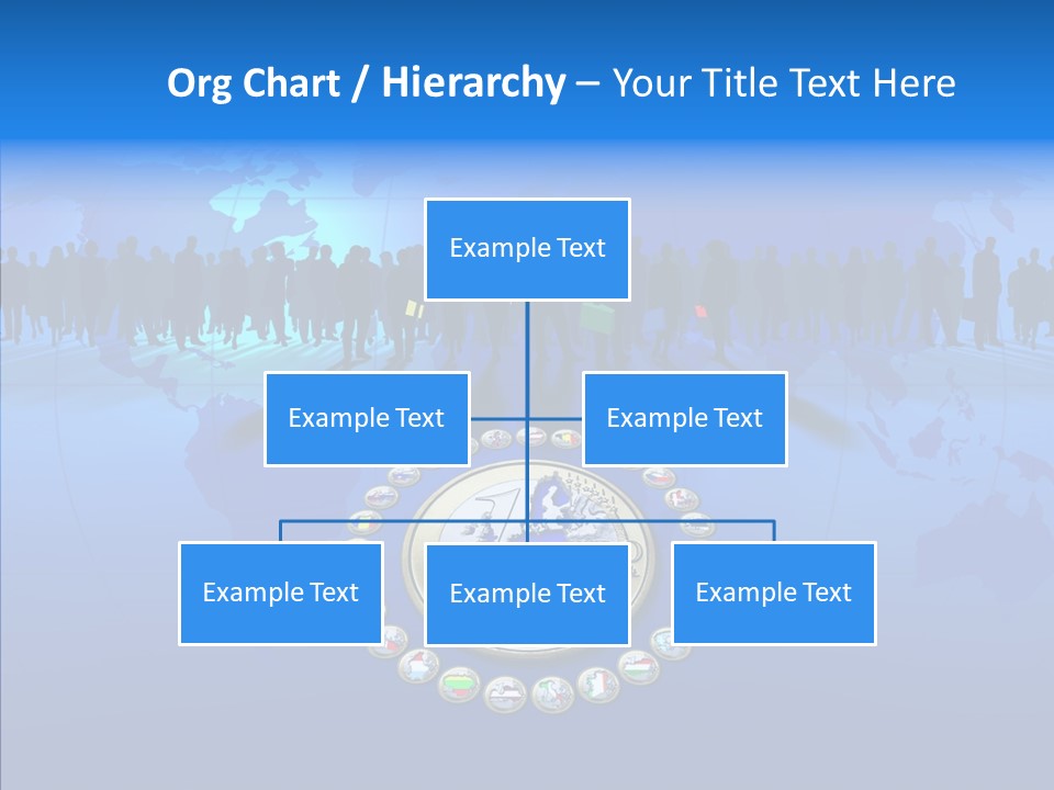 Europe Customer World PowerPoint Template