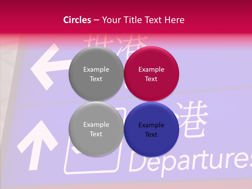 Word Chinese Hong PowerPoint Template